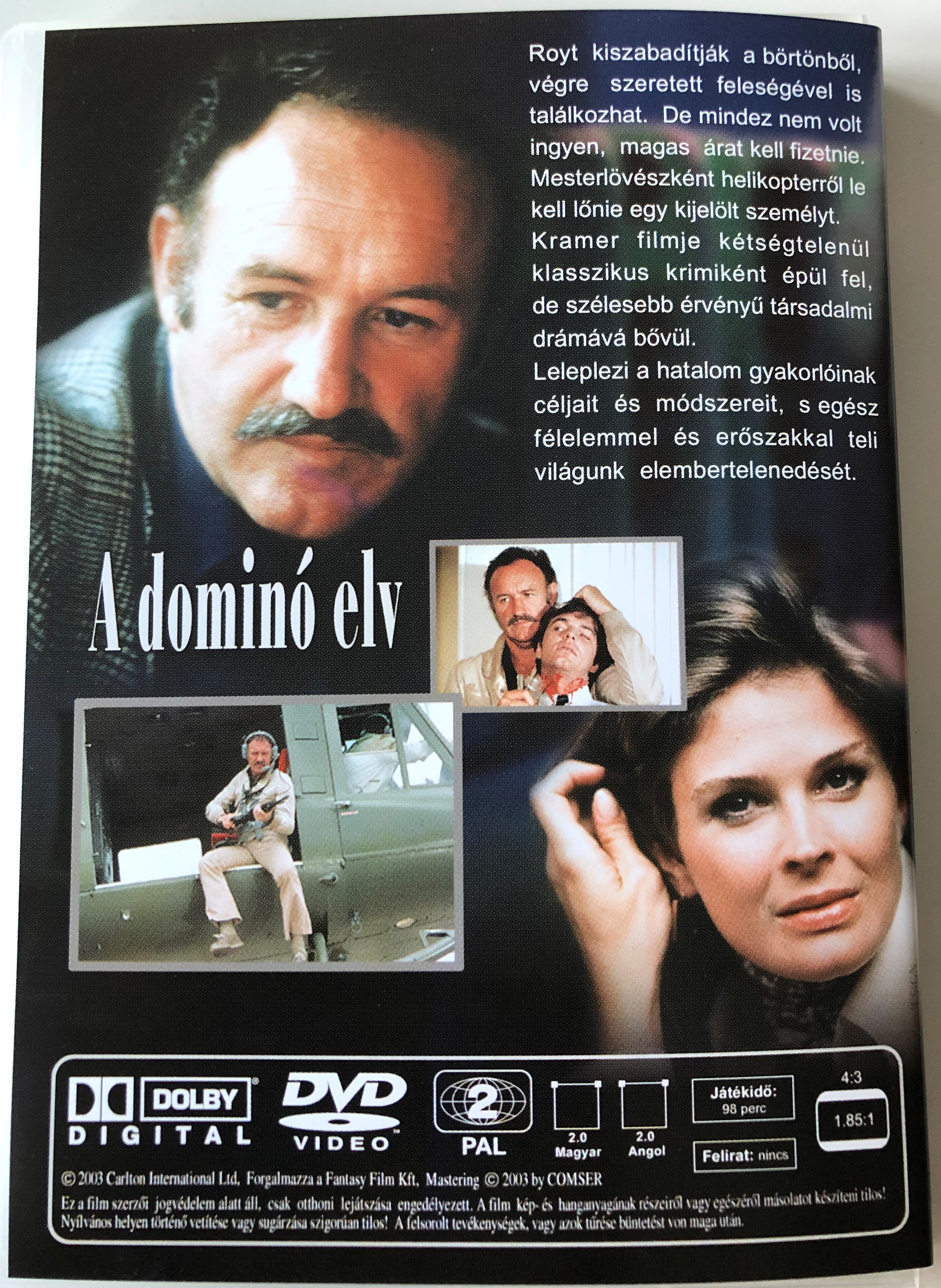 A Domino elv - The Domino Principle DVD 1977 1